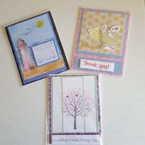Set of 3 Handmade Cards